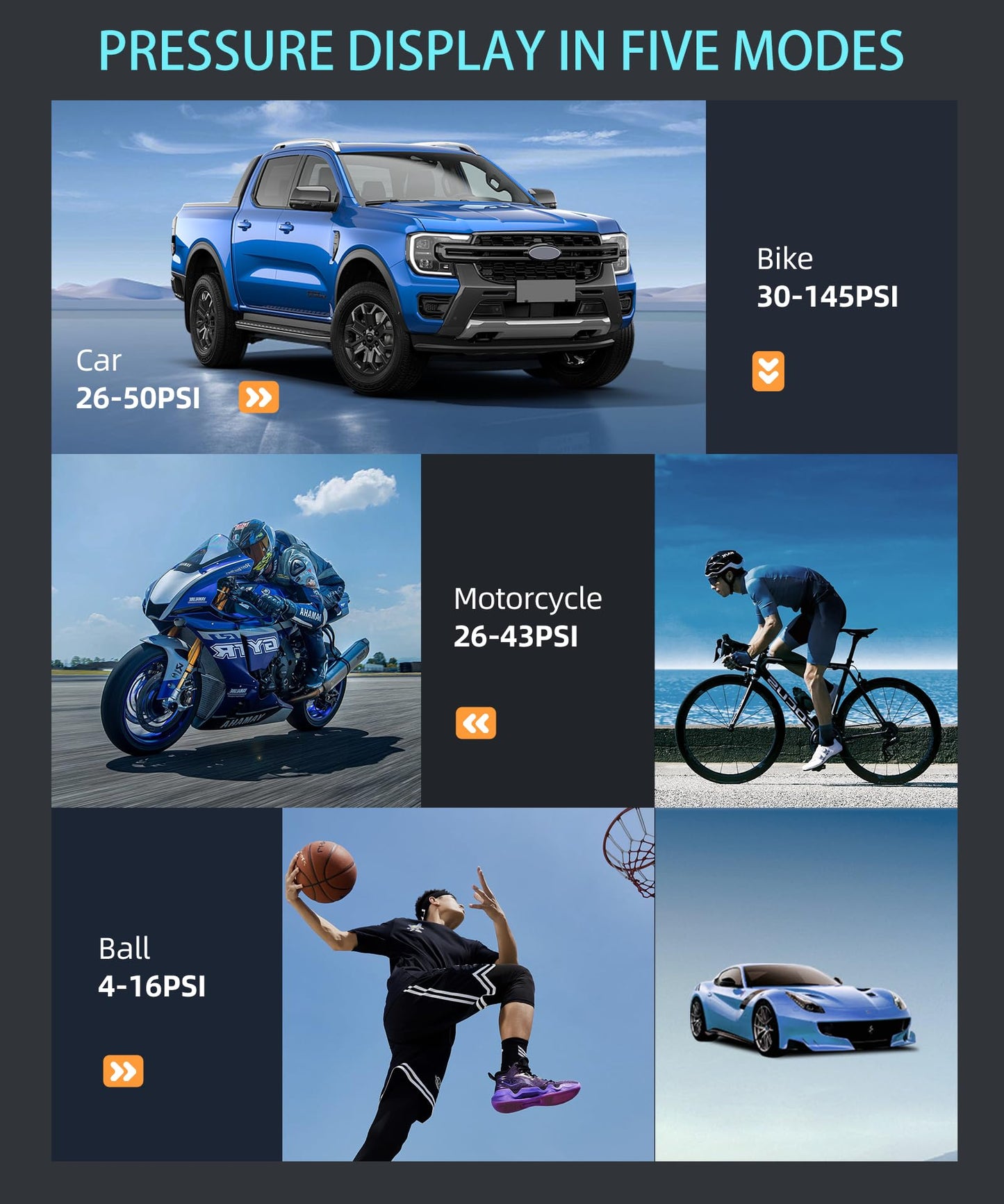 portable air compressor for tires