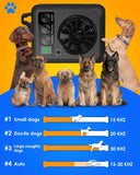 Dog Barking Control Devices Rechargeable Waterproof Anti Barking Device With 4 Sensitivity/Frequency Levels, Ultrasonic Dog Bark Deterrent Dog Barking Silencer For Almost Dogs Indoor Outdoor