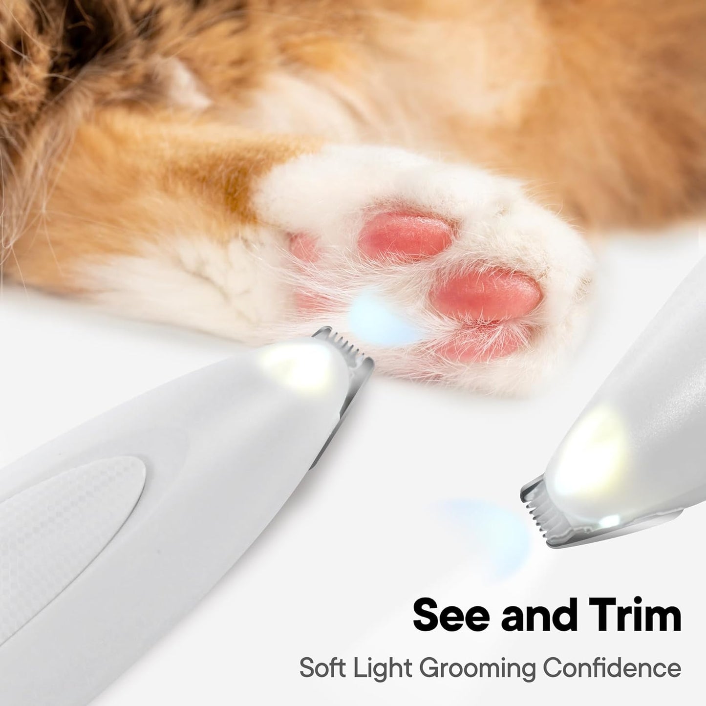 Phonery PawPrecision ® Dog Paw Trimmer with LED Light-Getphonery