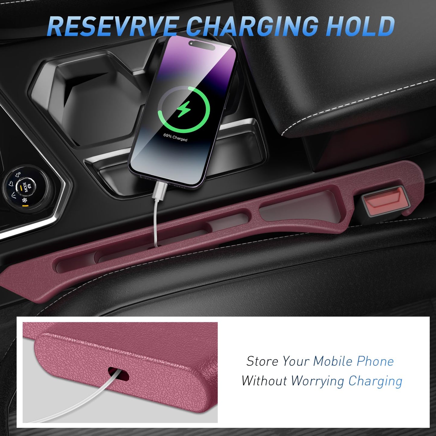 Phonery DropGuard   ® Car Seat Gap Fillers