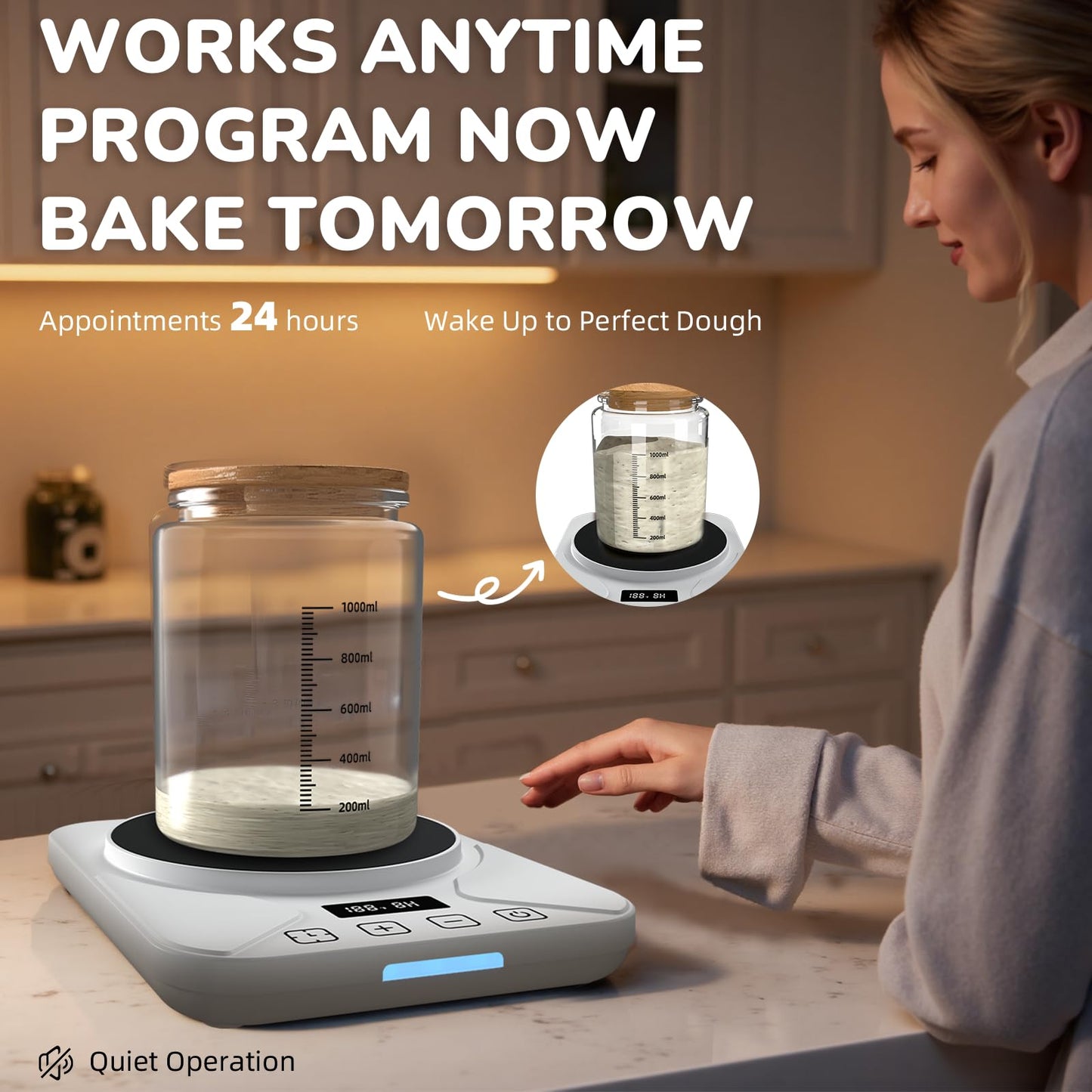 Phonery ProofBuddy sourdough starter warmer