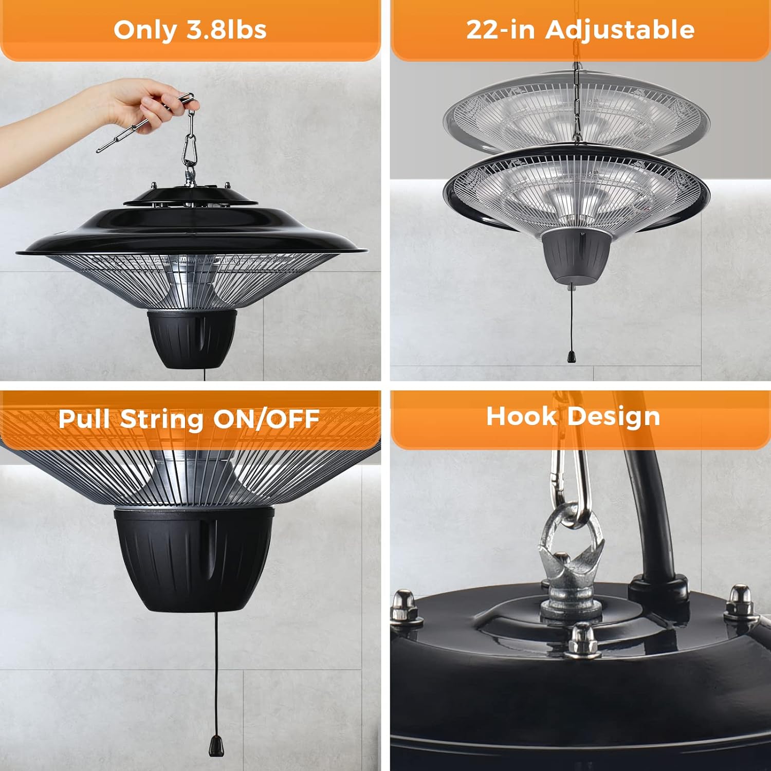 Phonery RadiantEdge ® Outdoor Patio Heater-Getphonery