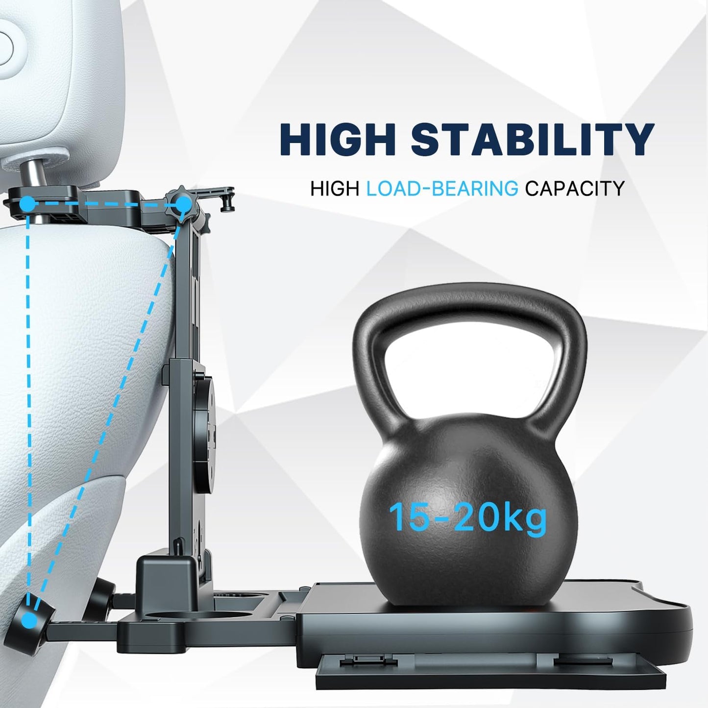 Phonery CarGo ® Car Tray Table For Passenger Seat