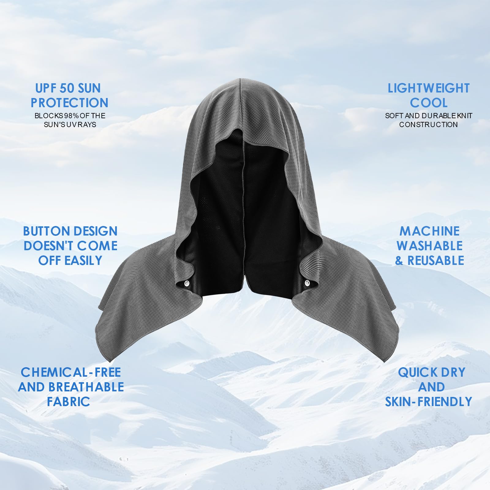 Phonery CoolGuard ® Cooling Hoodie Towel-Getphonery