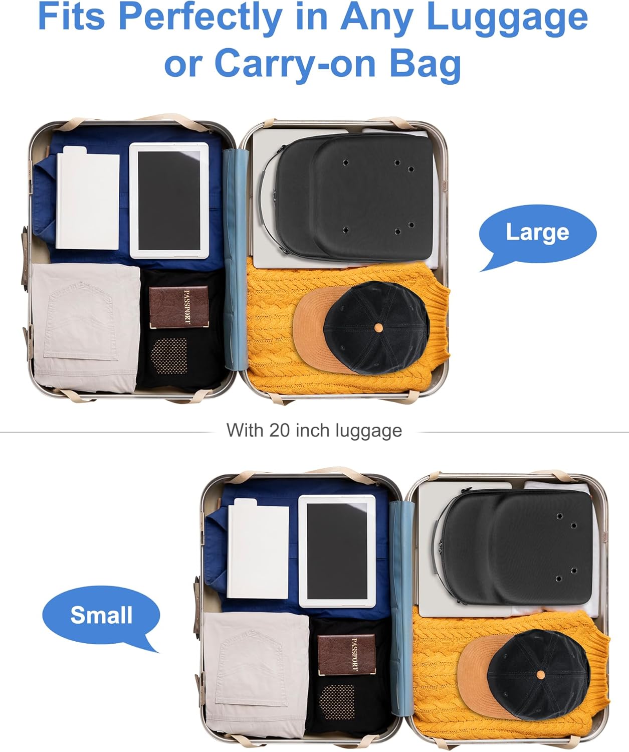 Phonery CapSafe ® Hat Travel Cases