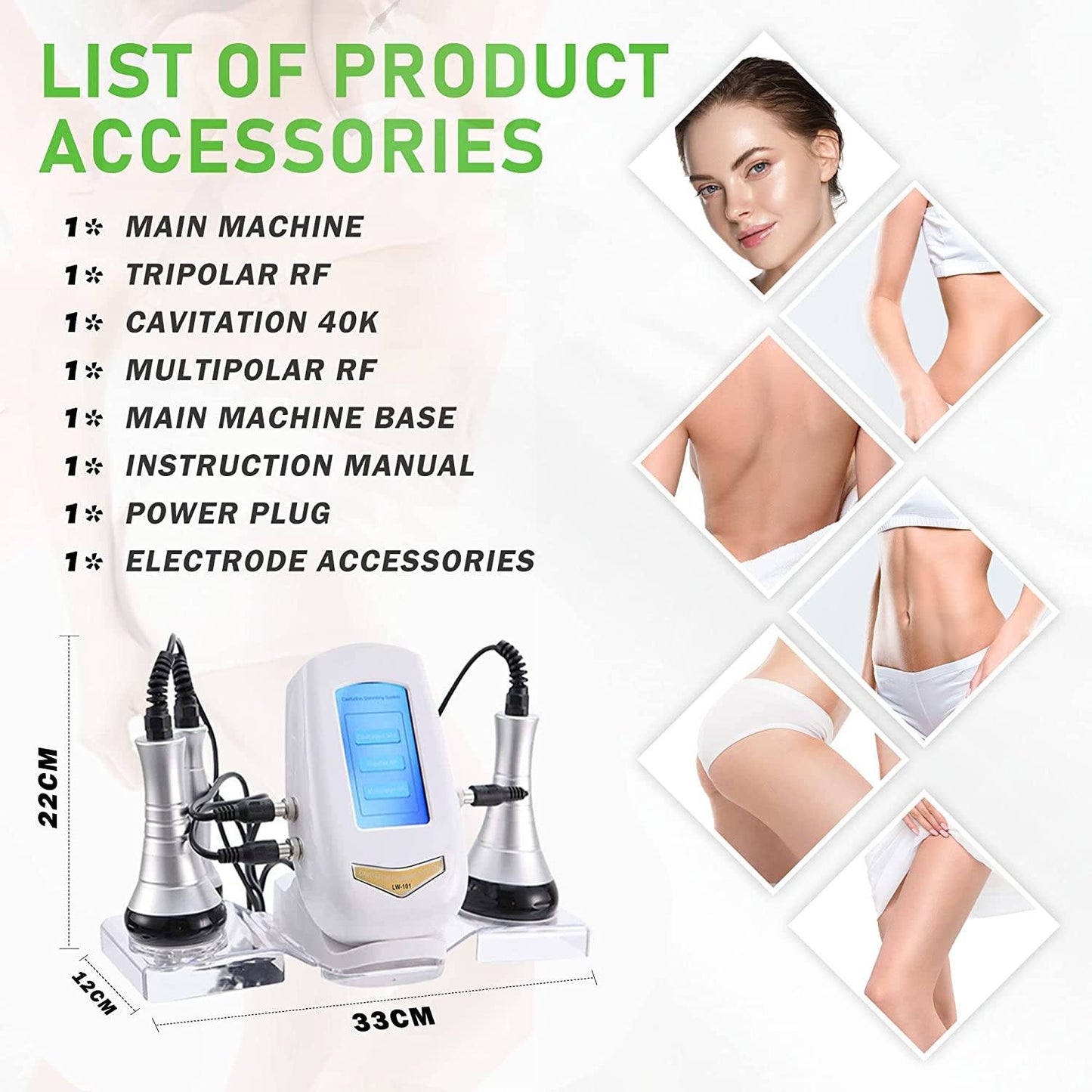 Phonery ShapeX ® Ultrasonic Cavitation Machine-Getphonery