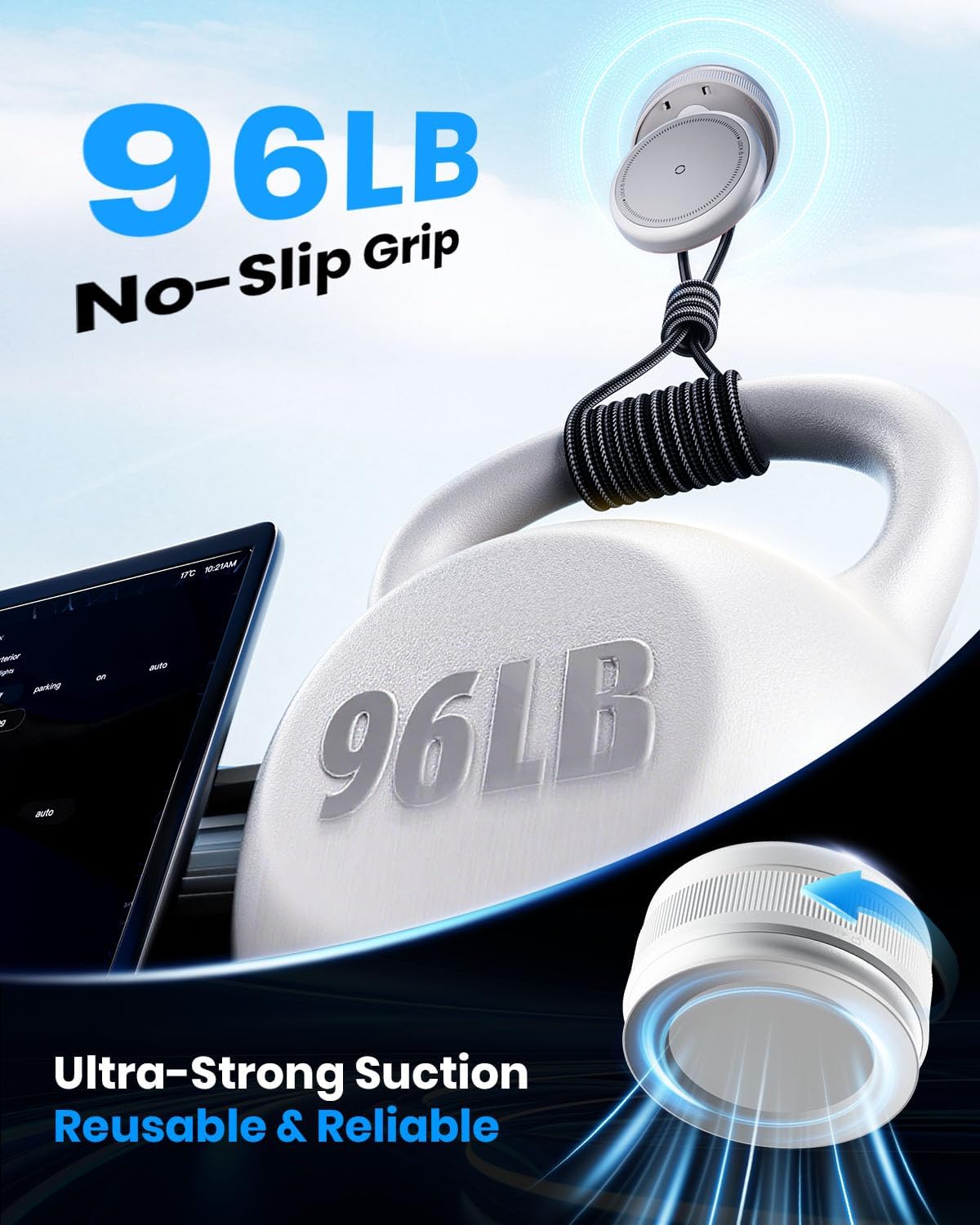 Phonery GripBuddy ® Phone Mount with Twist Lock