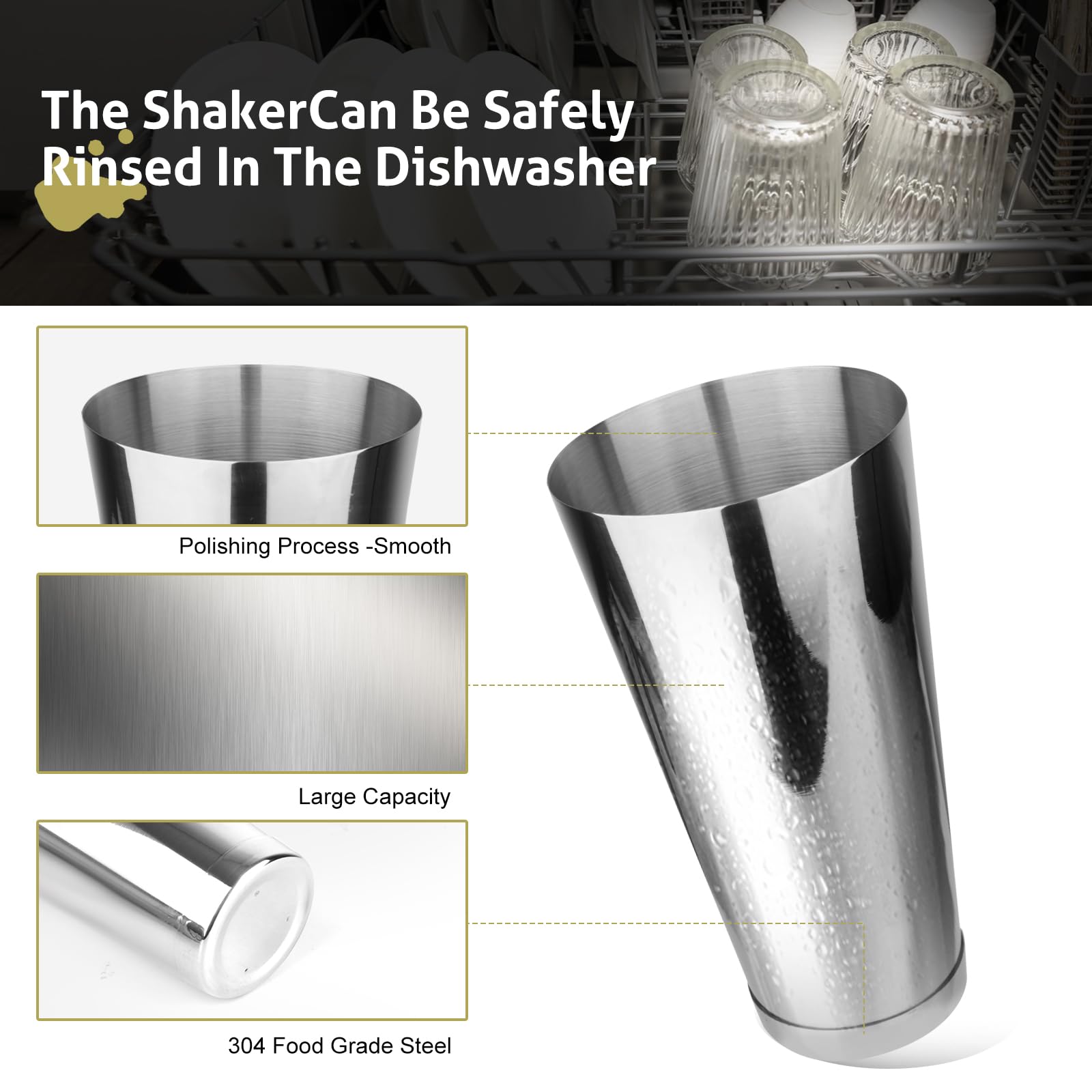 Phonery MixMaster ® Cocktail Shaker Kit for Home-Getphonery