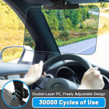 Sun Visor Extender for Cars，Adjustable Polarized Sun Visor Extender ，Polarized Car Sun Visor，Safe Driving Extension for Glare/UV ，Clip on, Universal (Universal, L)