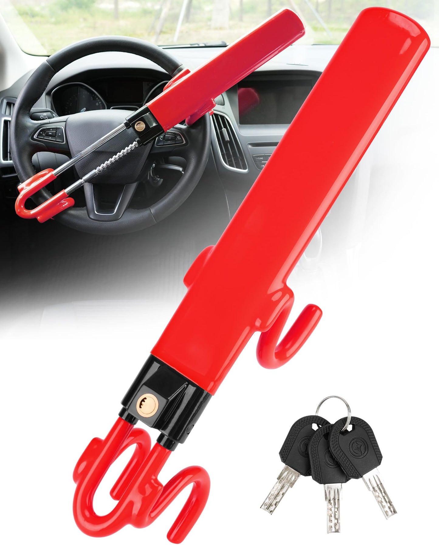 Phonery ArmorGrip  ® Steering Wheel Lock