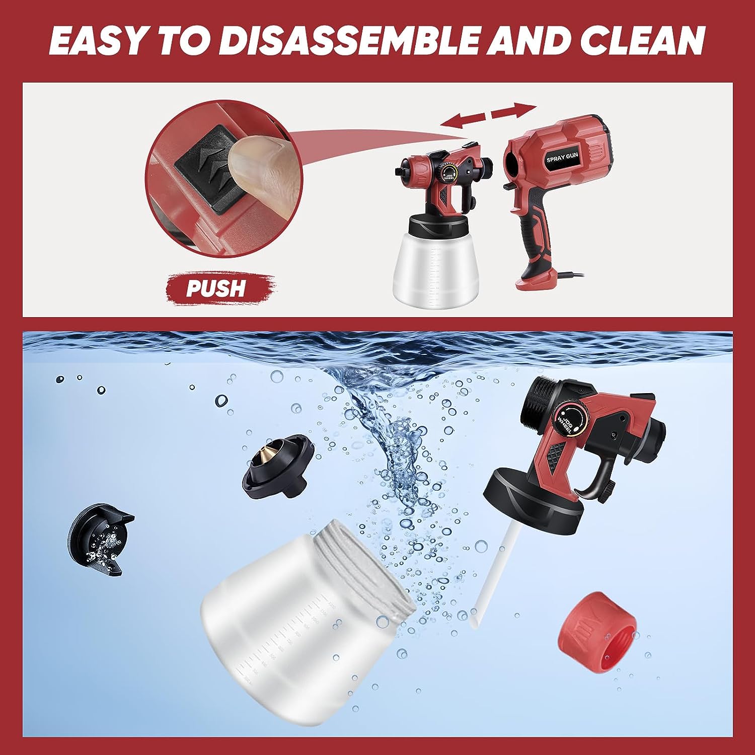 Phonery PaintMaster ® HVLP Spray Gun-Getphonery