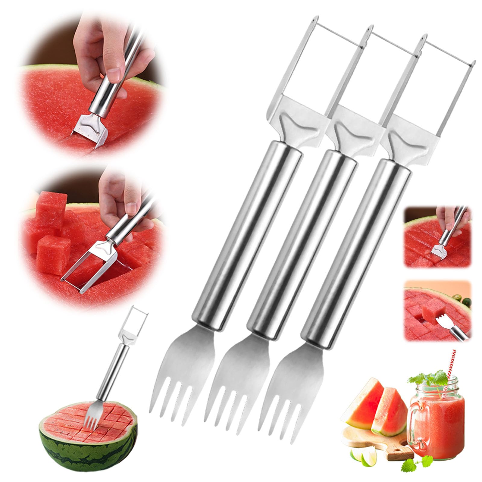 Phonery PureSlice ® Watermelon Slicer Forks-Getphonery