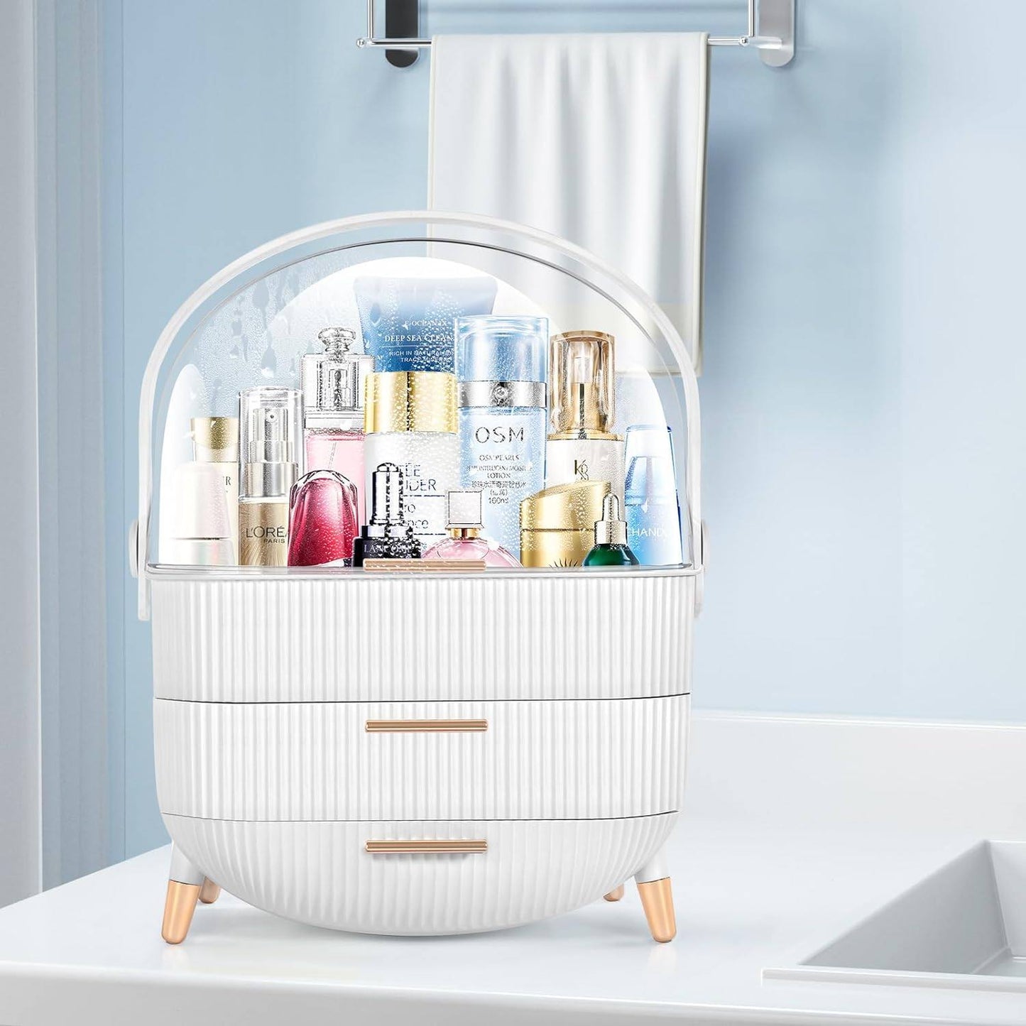 Phonery GlamStash ® Makeup Organizer for Vanity-Getphonery