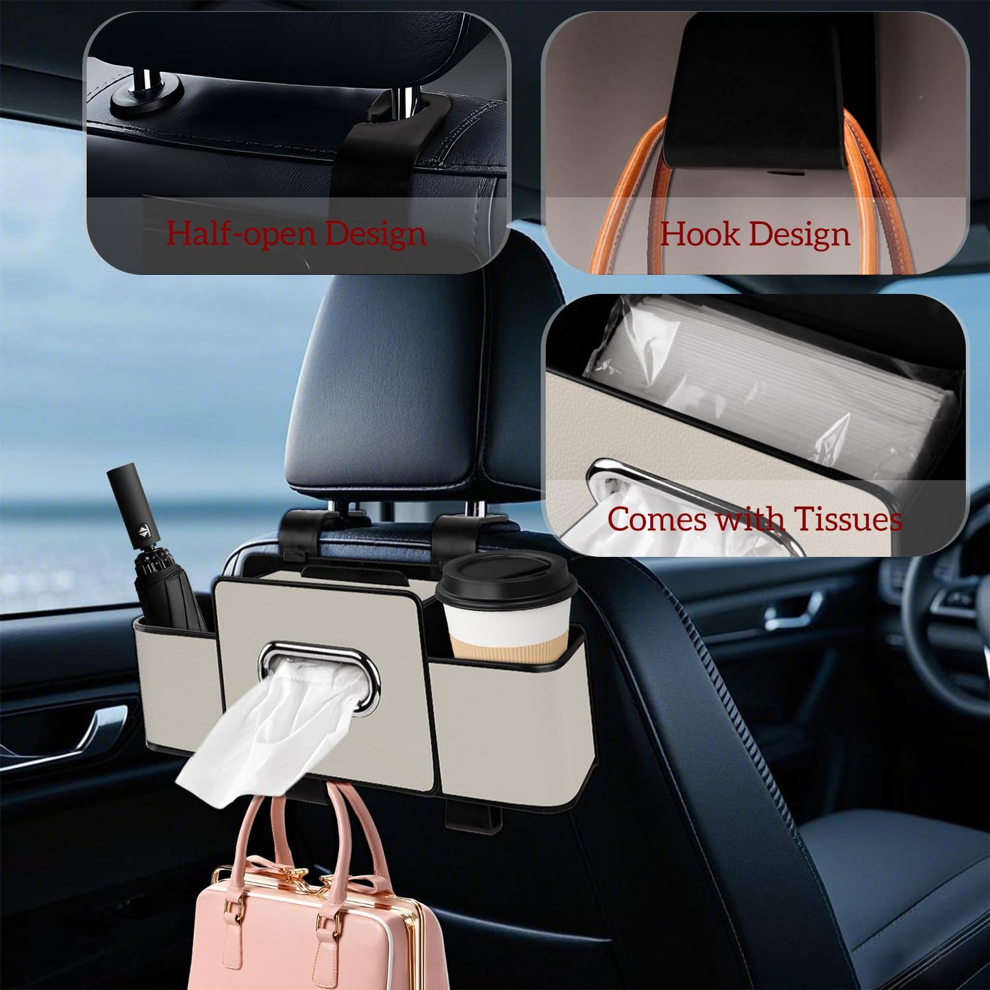 Phonery Car Mate ® Car Tissue Box Holder