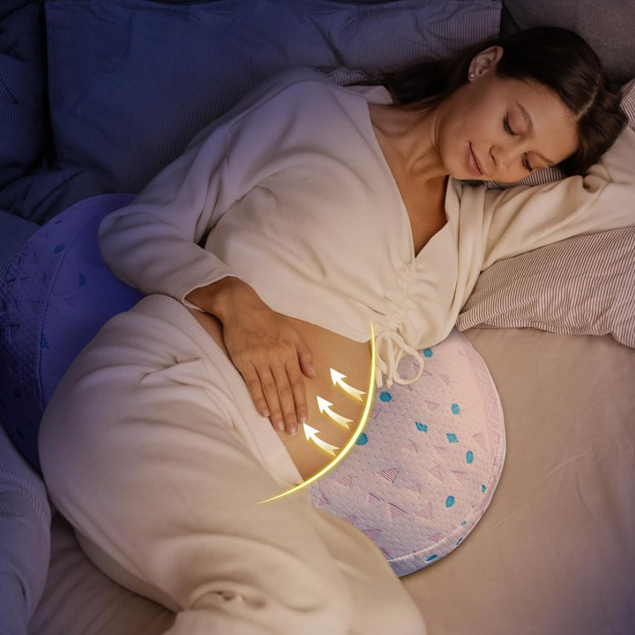Phonery CozyNest ® Pregnancy Pillow for Sleep-Getphonery