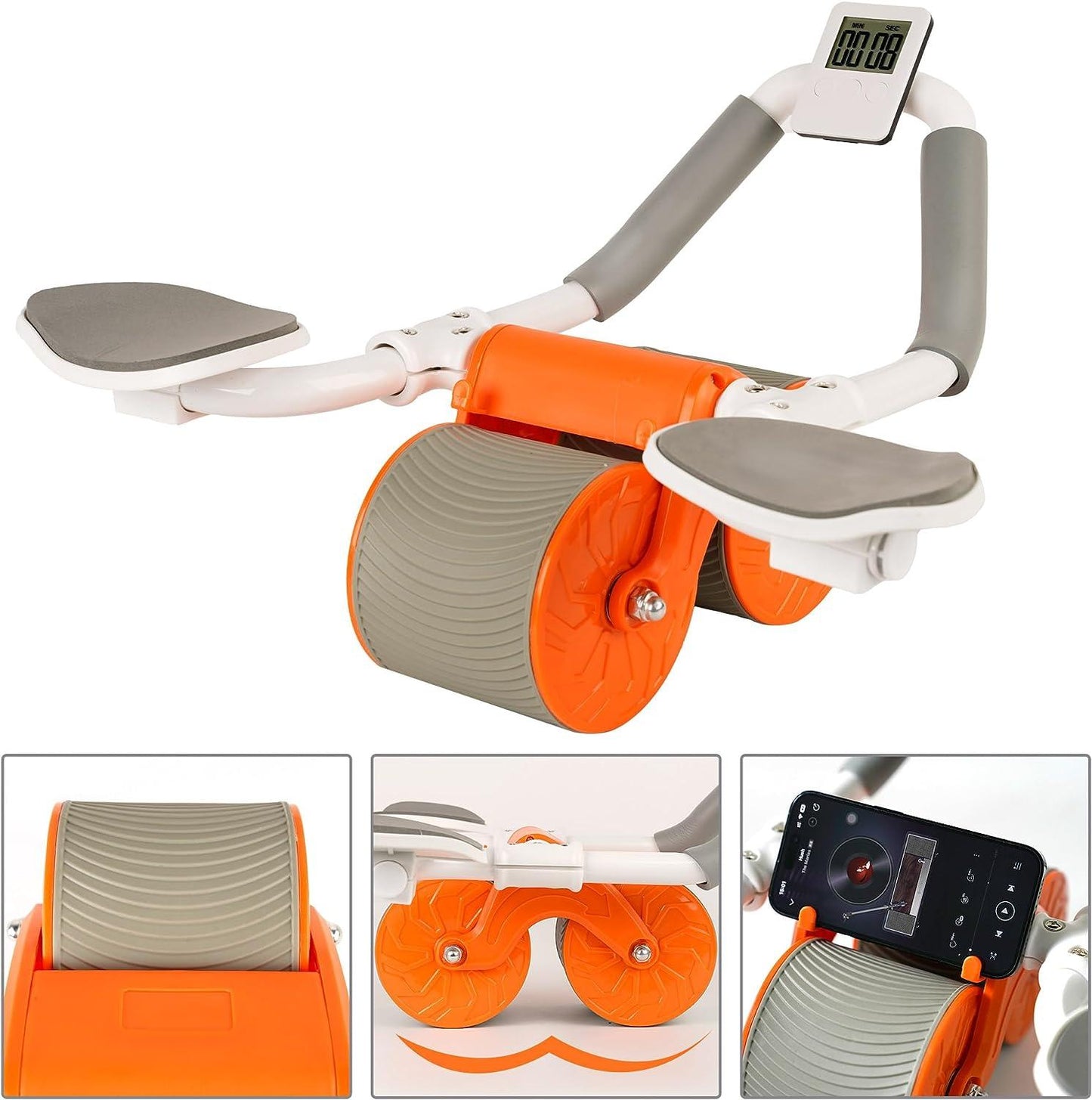 Phonery AbMax 2 ® Abs Roller With Phone Holder-Getphonery