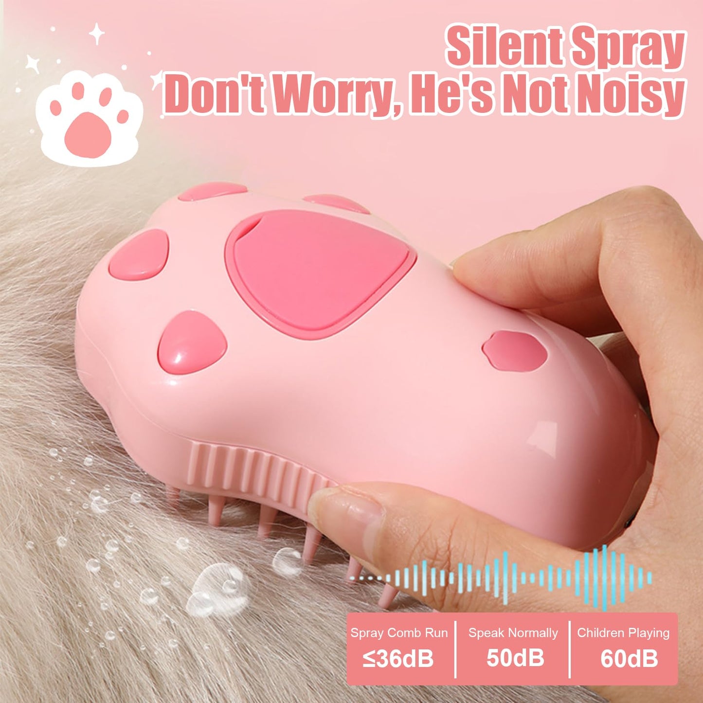 Phonery PurrfectSteam ® Cat Steam Brush-Getphonery