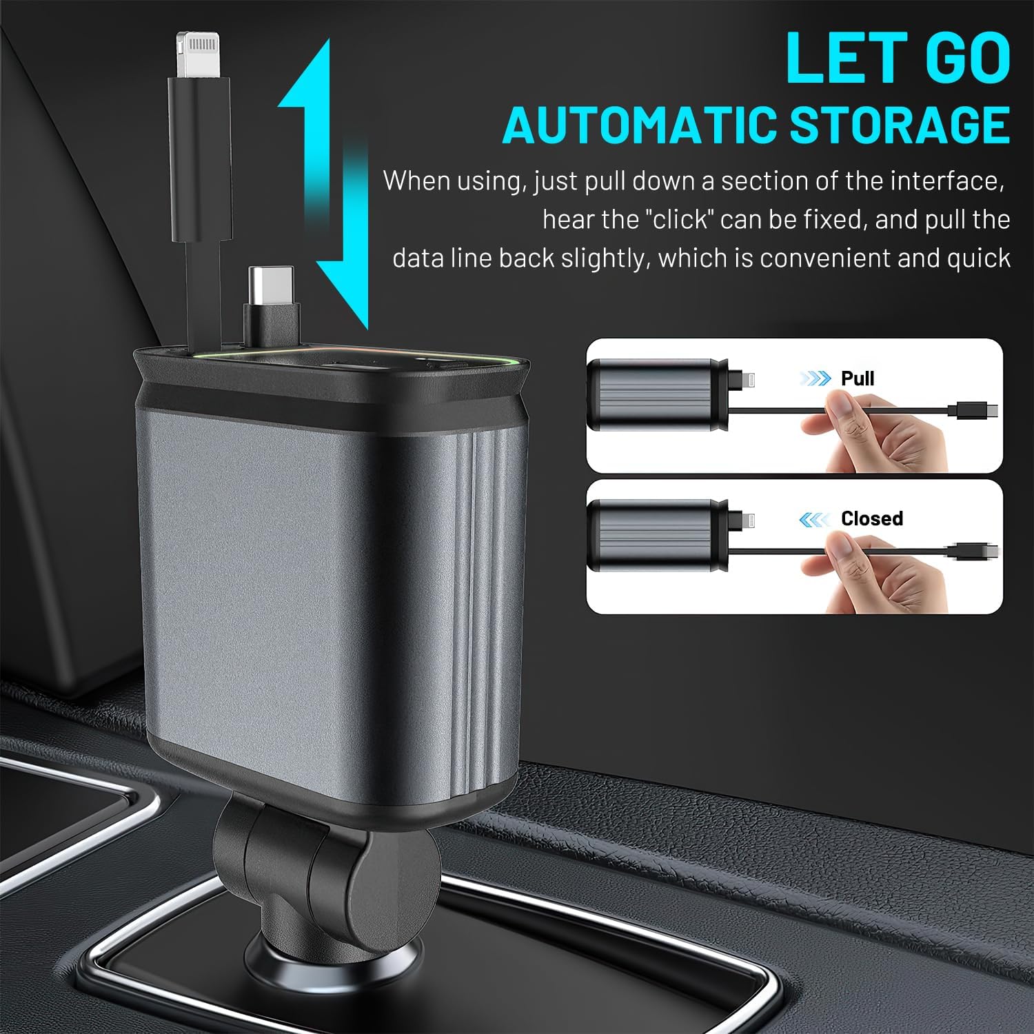 Phonery StarCharge ® Phone Car Charger with Starlight Projector-Getphonery