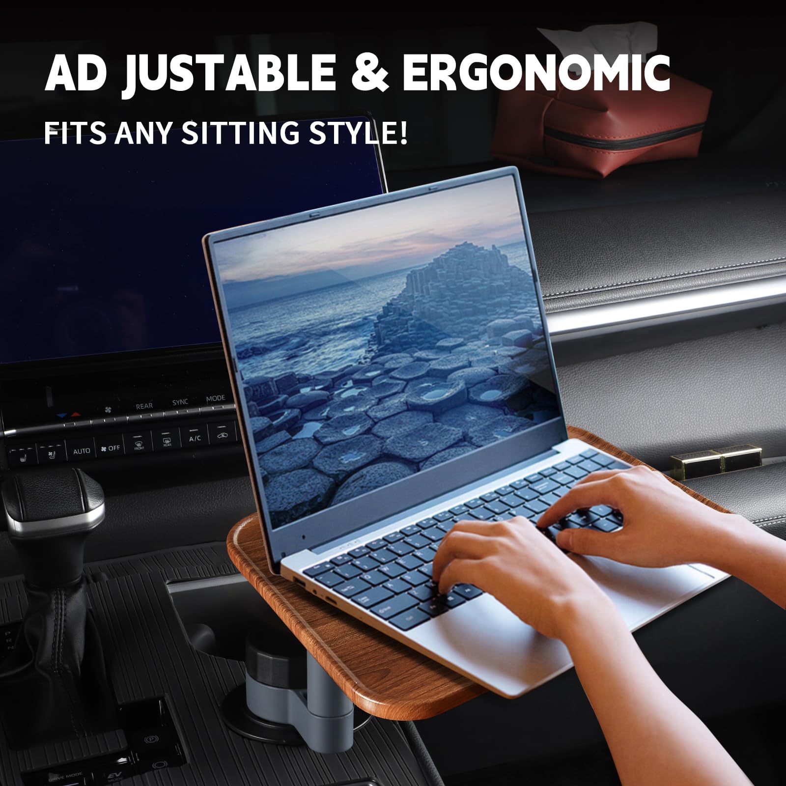 Phonery SnackEase rotating car seat tray table
