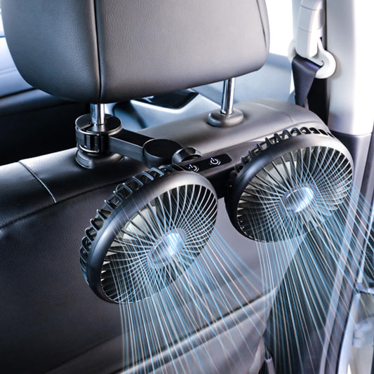 Phonery BreezeDuo ® Headrest Car Fan