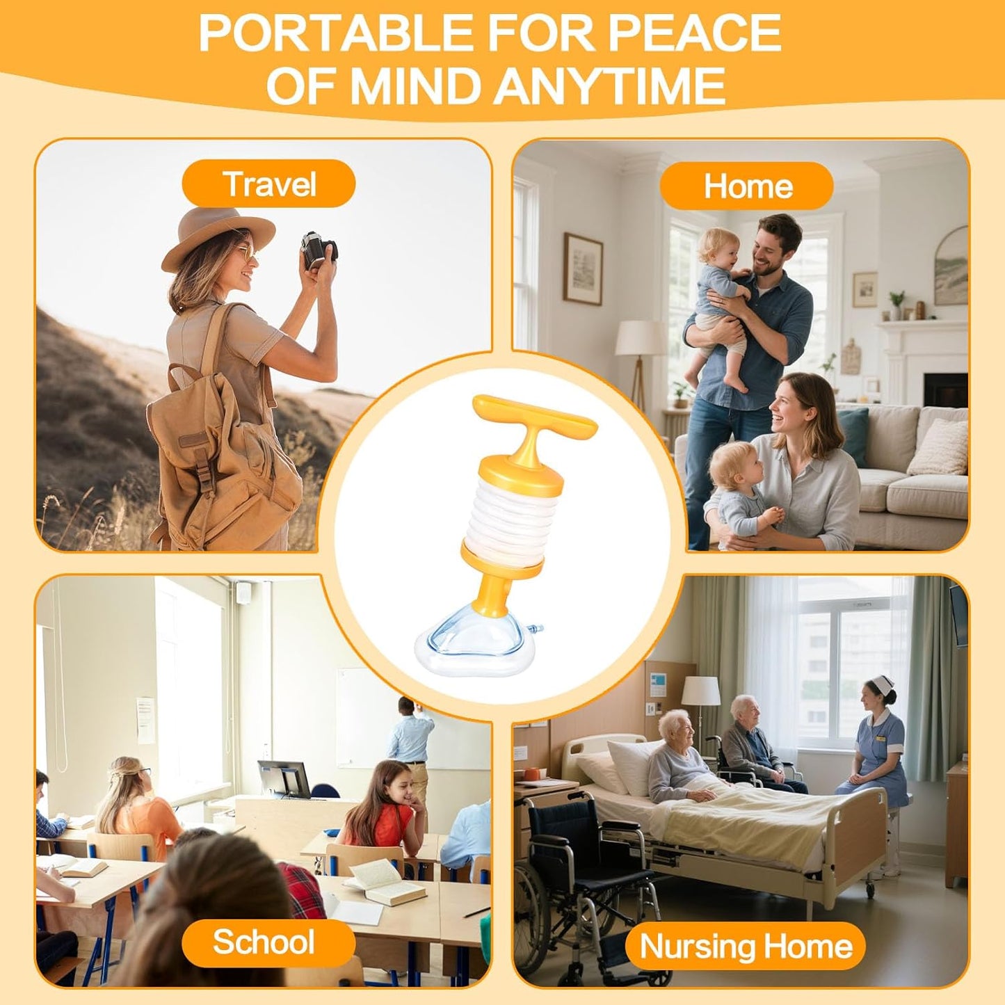Phonery RescueAid ® Choking Rescue Device