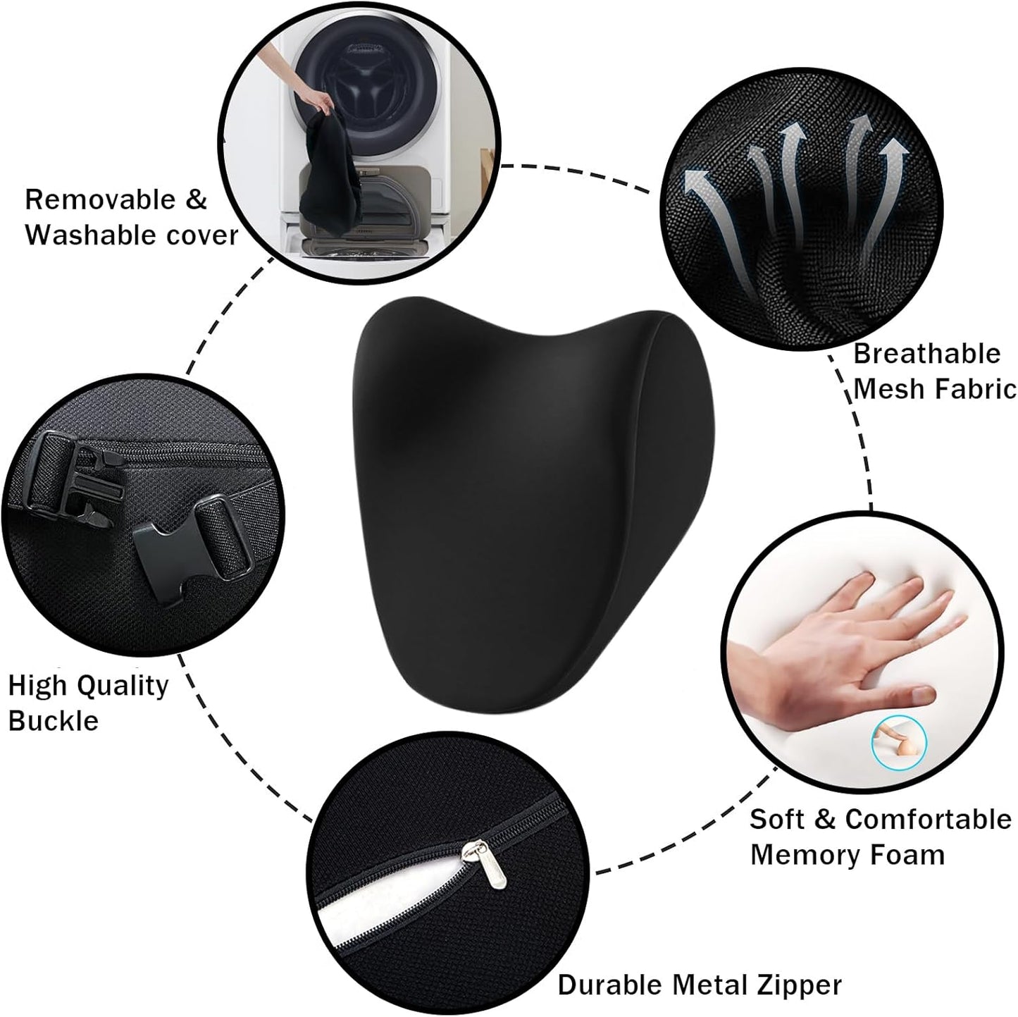 Phonery NeckEase ® Car Neck Pillow for Driving