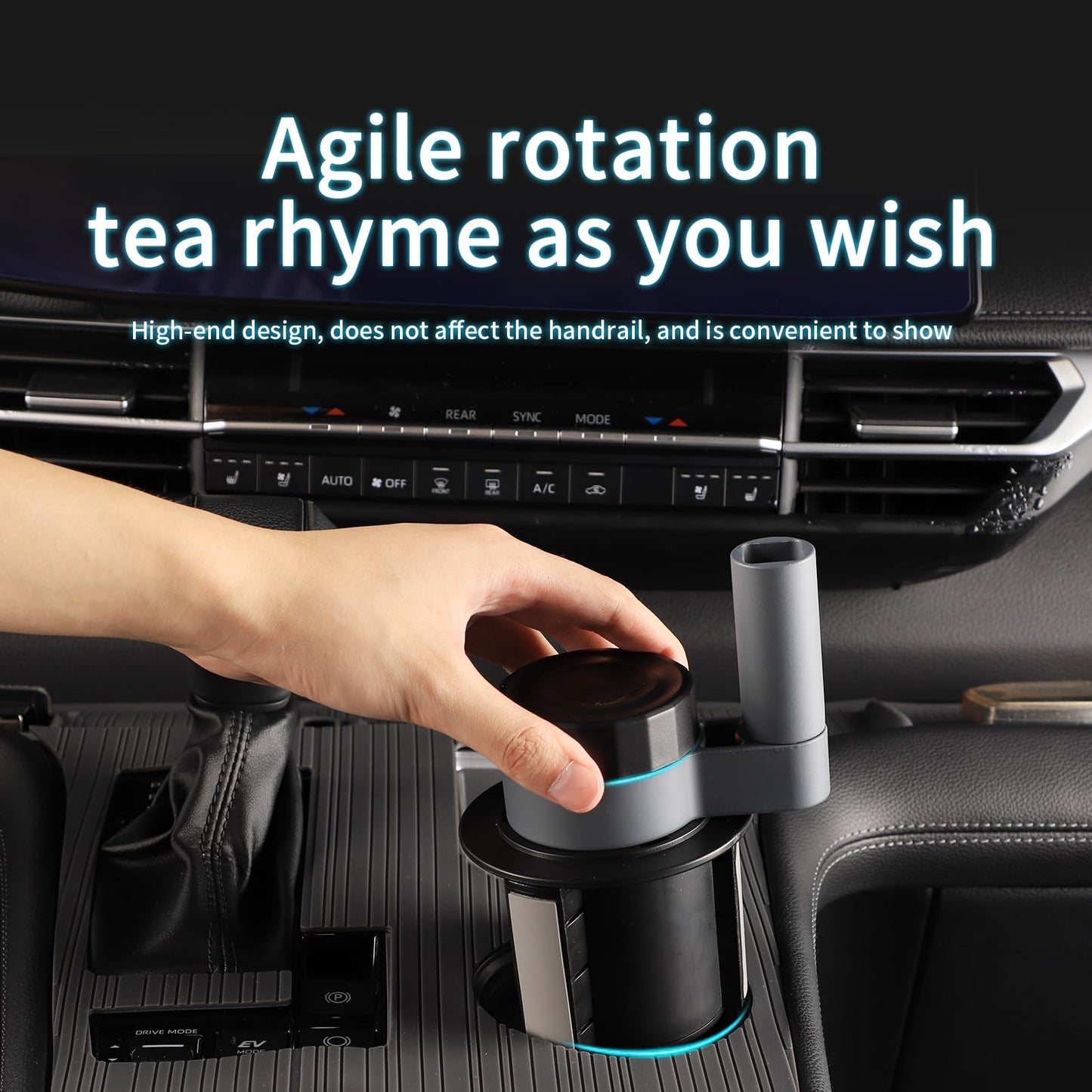 Phonery SnackEase rotating car seat tray table