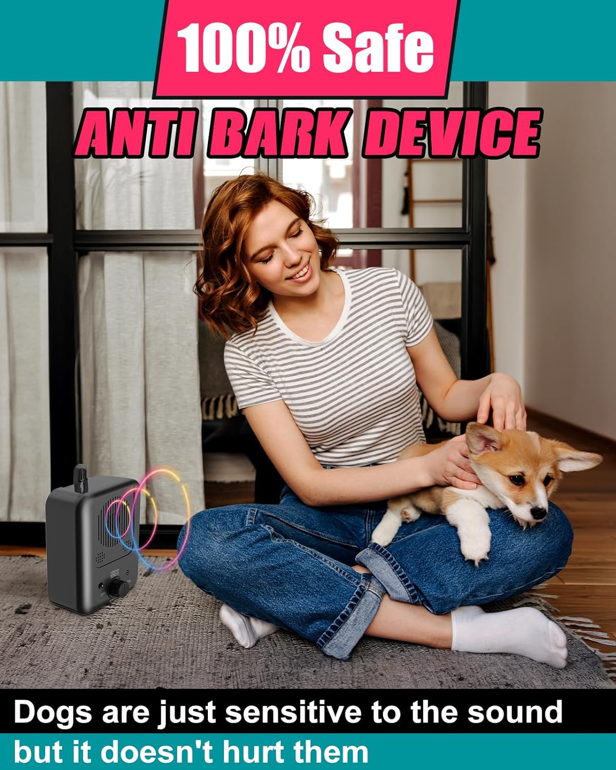 Phonery PawsPeace ® Dog Bark Deterrent-Getphonery
