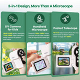 Phonery MicroQuest ® Portable Microscope for Kids-Getphonery