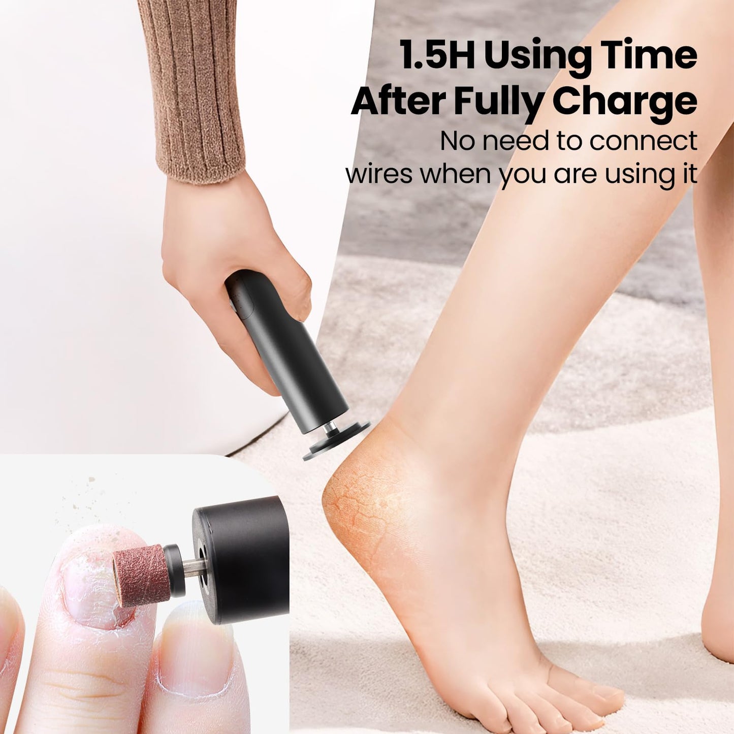 Phonery SilkFeet ® Callus Remover for Feet-Getphonery