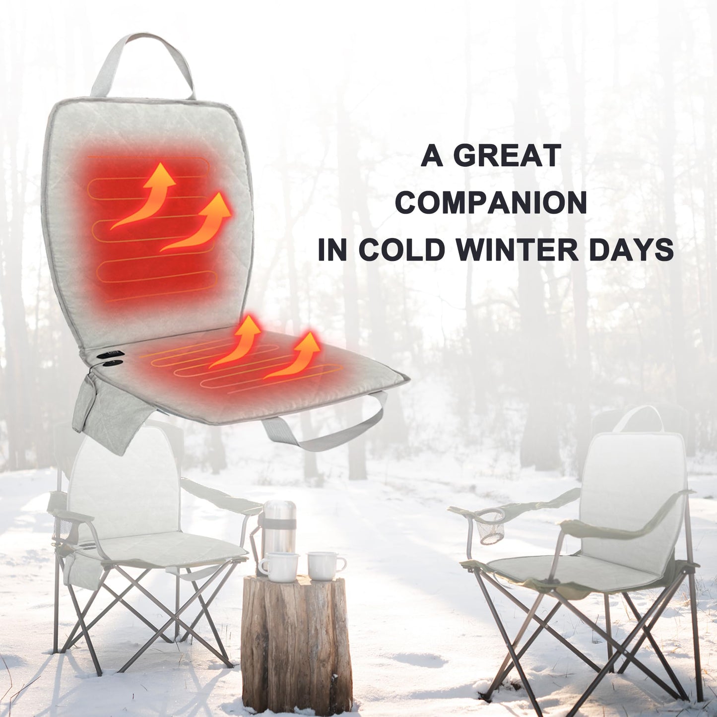Phonery WarmZone ® Heated Seat Cushion-Getphonery