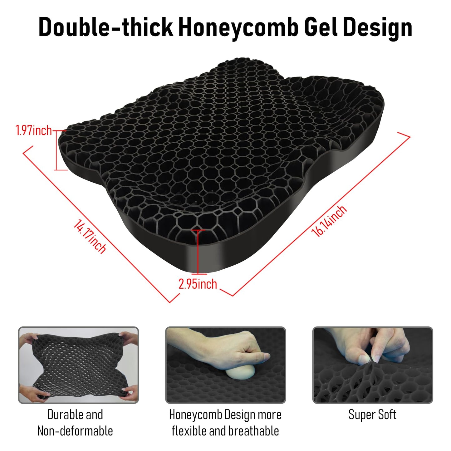 Phonery YakComfort ® Kayak Seat Cushion
