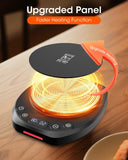 Sourdough Starter Warmer-MQUPIN Sourdough Warming Mat with Precise Temperature Control(70-120°F), 0-24H Timer Alert & Memory Function Sourdough Warmer, Upgraded for Home Bread Baking