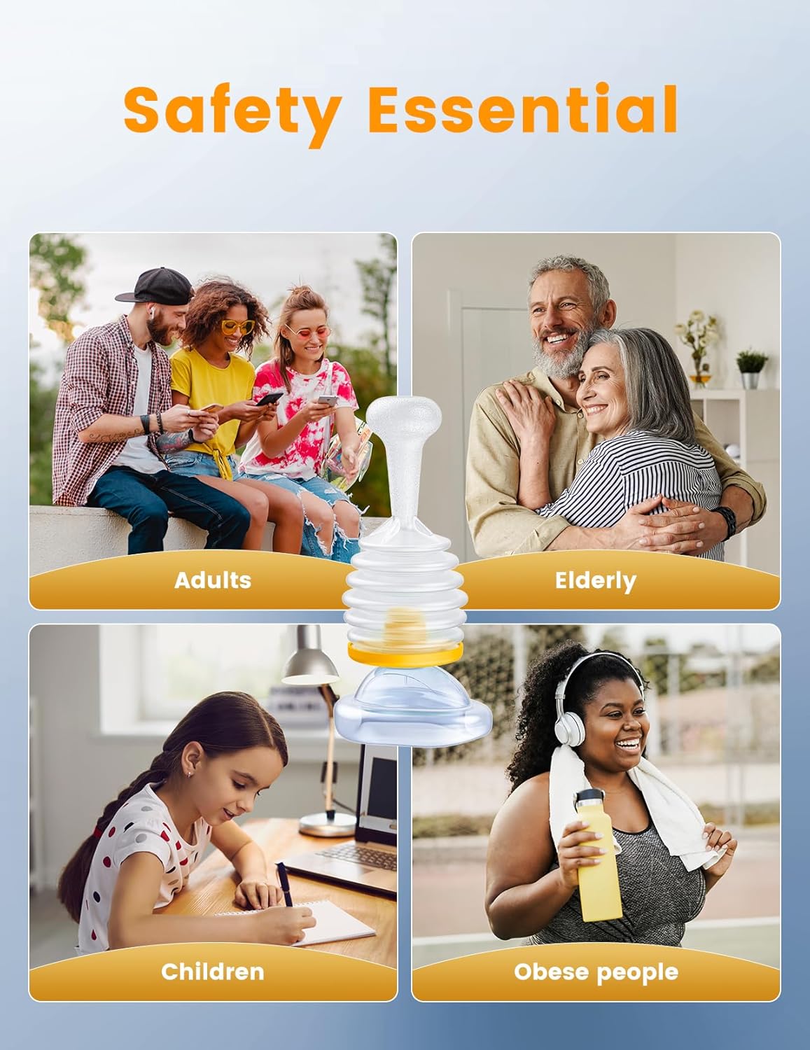 Phonery Dechoker ® Portable Choking Rescue Device