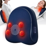 Shiatsu Back and Neck Massager with Heat – Deep Kneading Massage Pillow for Relaxation – Corded Design for Full Body Use - for Loved Ones