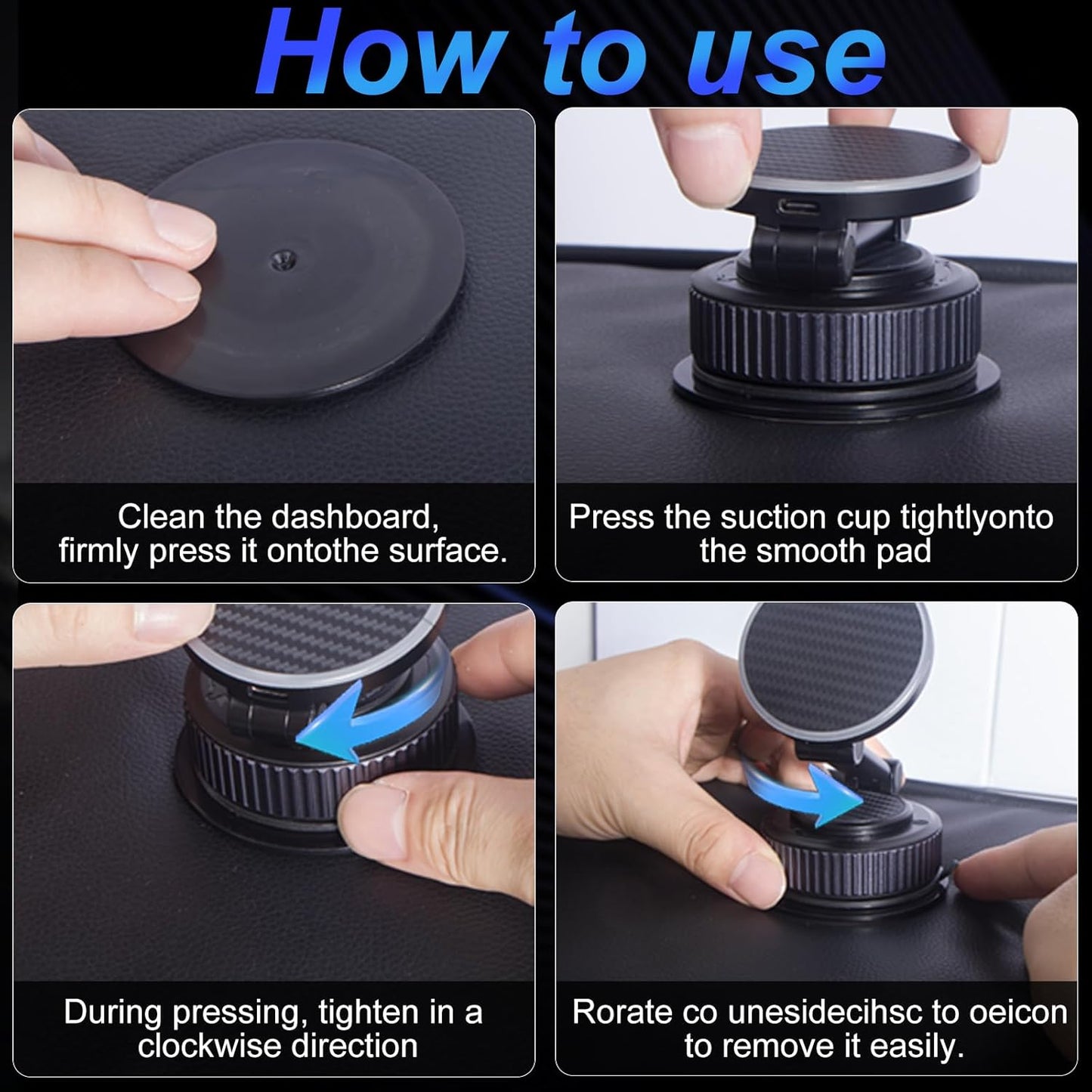 Phonery LockBuddy ® Phone Mount with Twist Lock