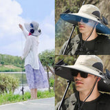 Phonery UVGuard ® Solar Powered Fan Hat-Getphonery