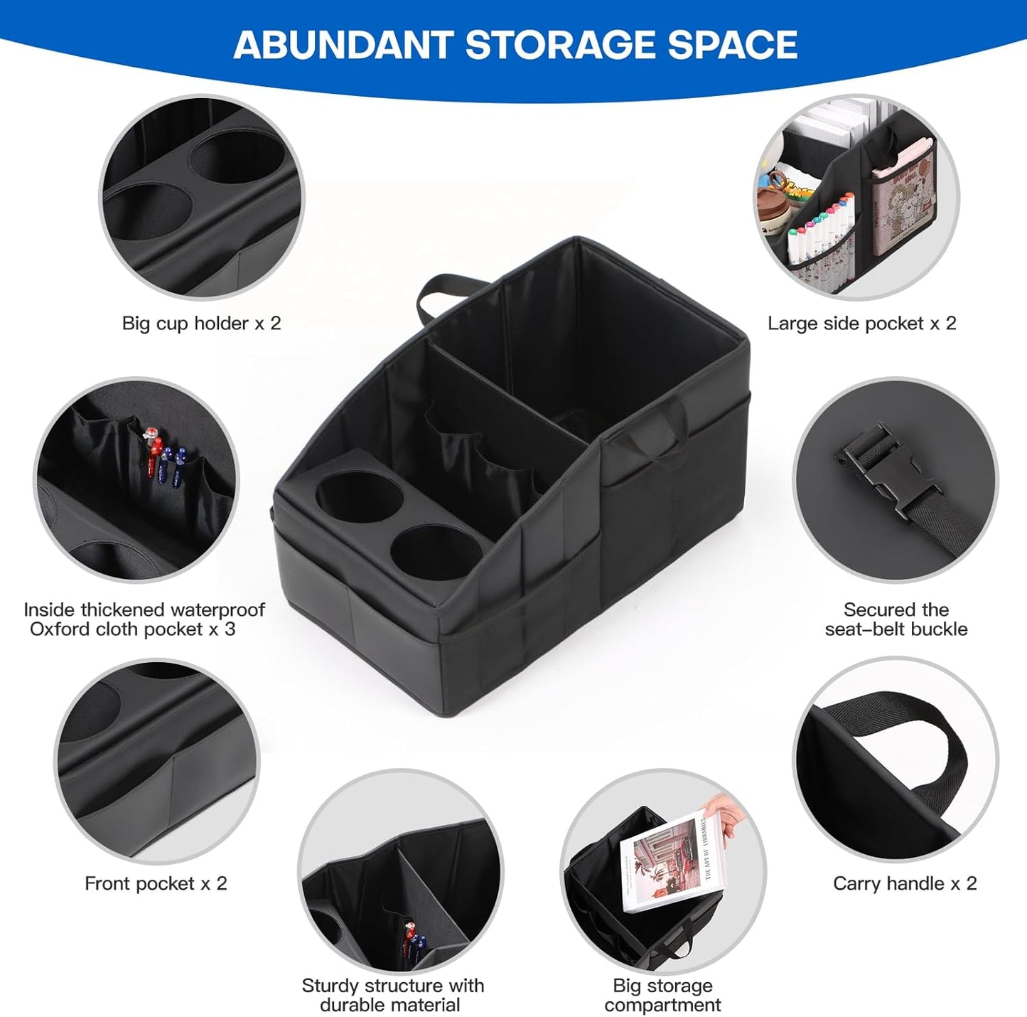 Phonery DriveCaddy ® Backseat Car Organizer