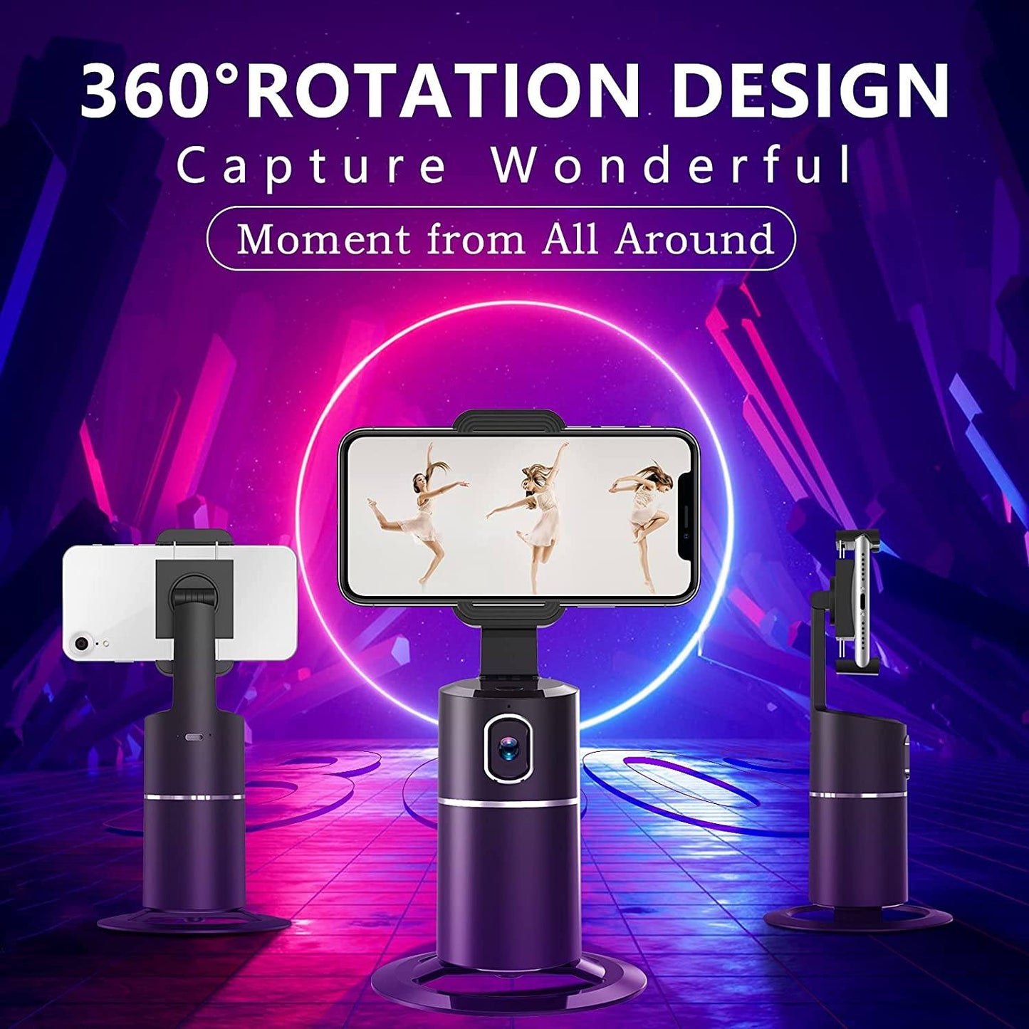 Phonery 360 ® Phone Stand for Recording-Getphonery