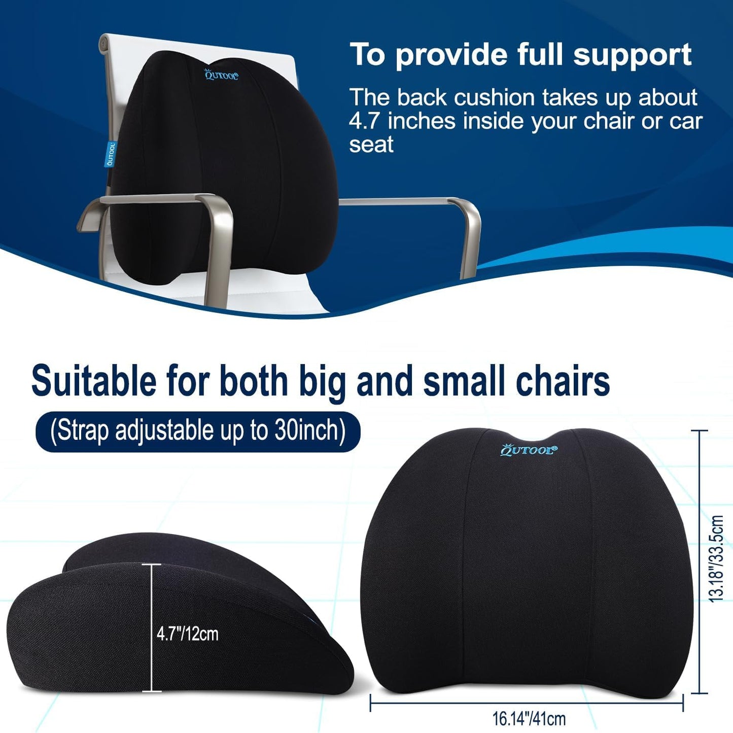 Phonery ComfyBack ® Lumbar Support Pillow