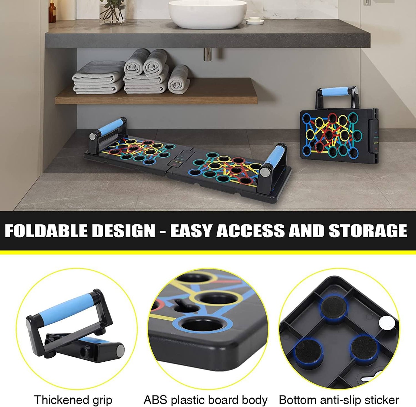 Phonery Fit ® 24 in 1 Push Up Board-Getphonery