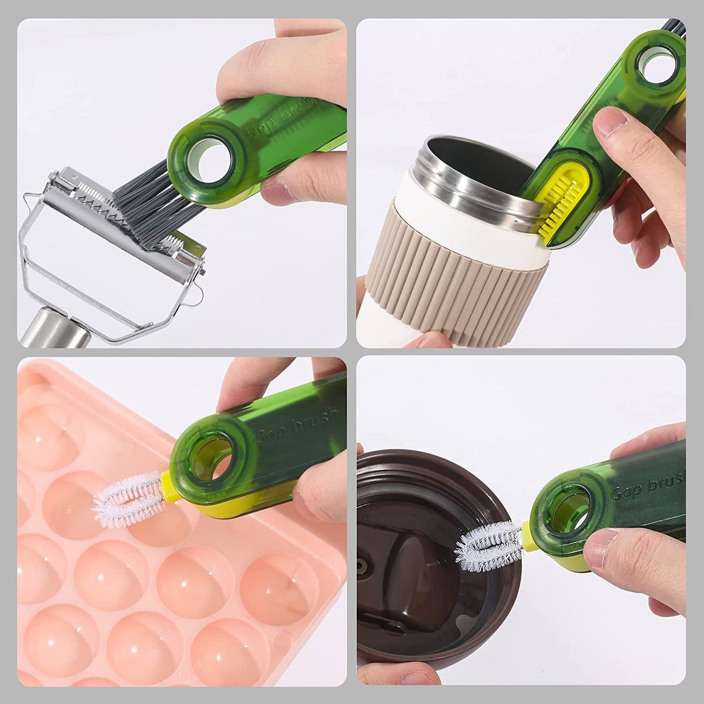 Phonery MultiScrub ® Cup Lid Gap Cleaning Brush 3 Pack-Getphonery
