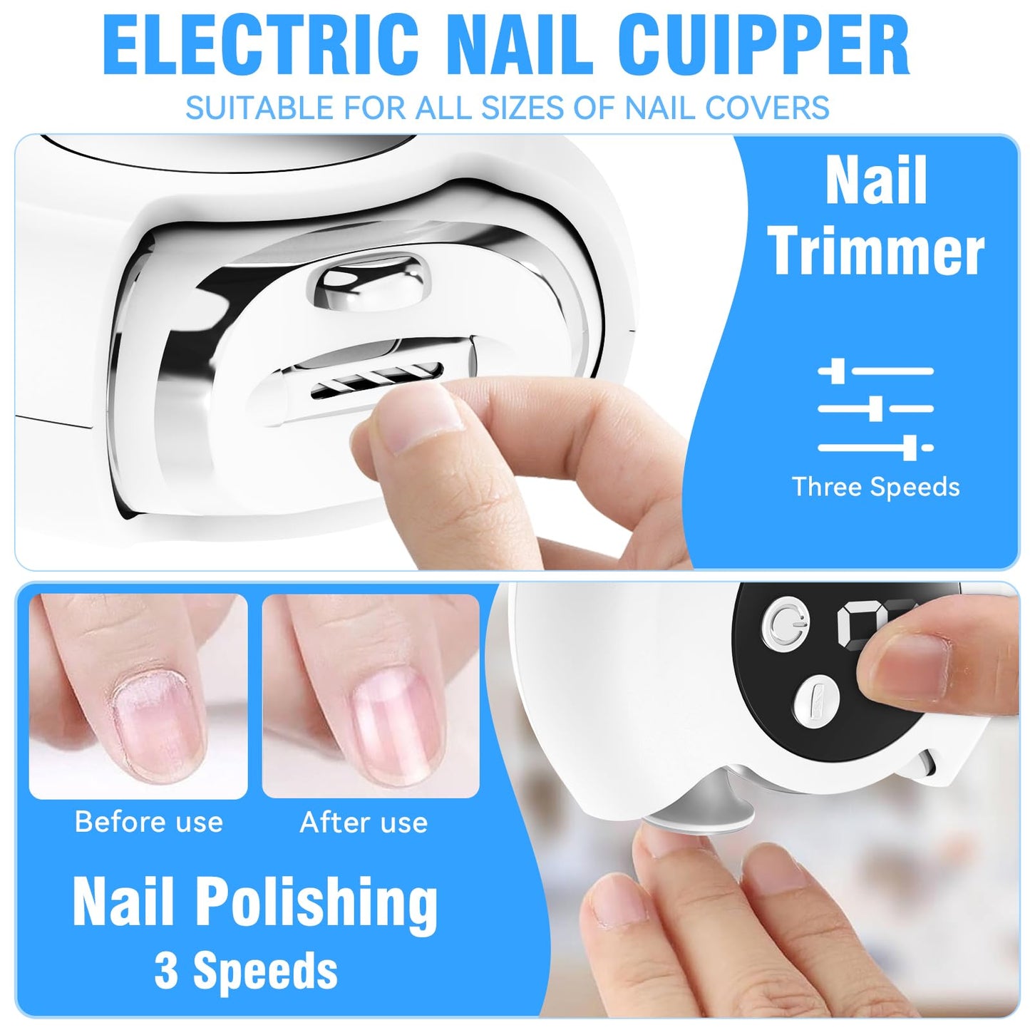 Phonery NailPerfect Electric Nail Clipper