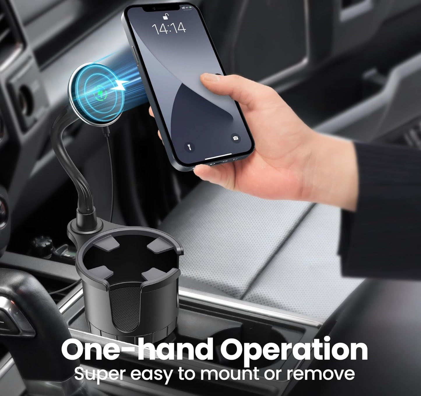 Phonery MagneCup  ® Cup Phone Holder For Car