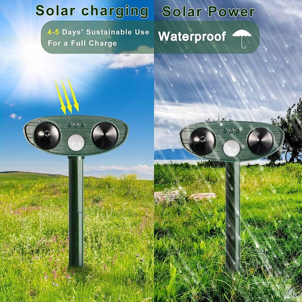 Phonery EcoGuard ® Solar Ultrasonic Repellent 2 Pack-Getphonery