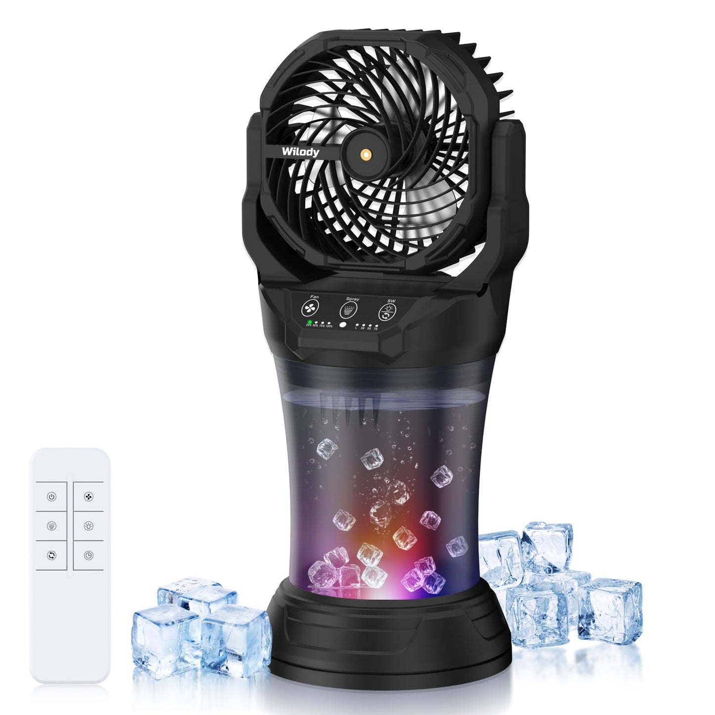 Phonery BreezeMist ® Misting Fan with Bucket