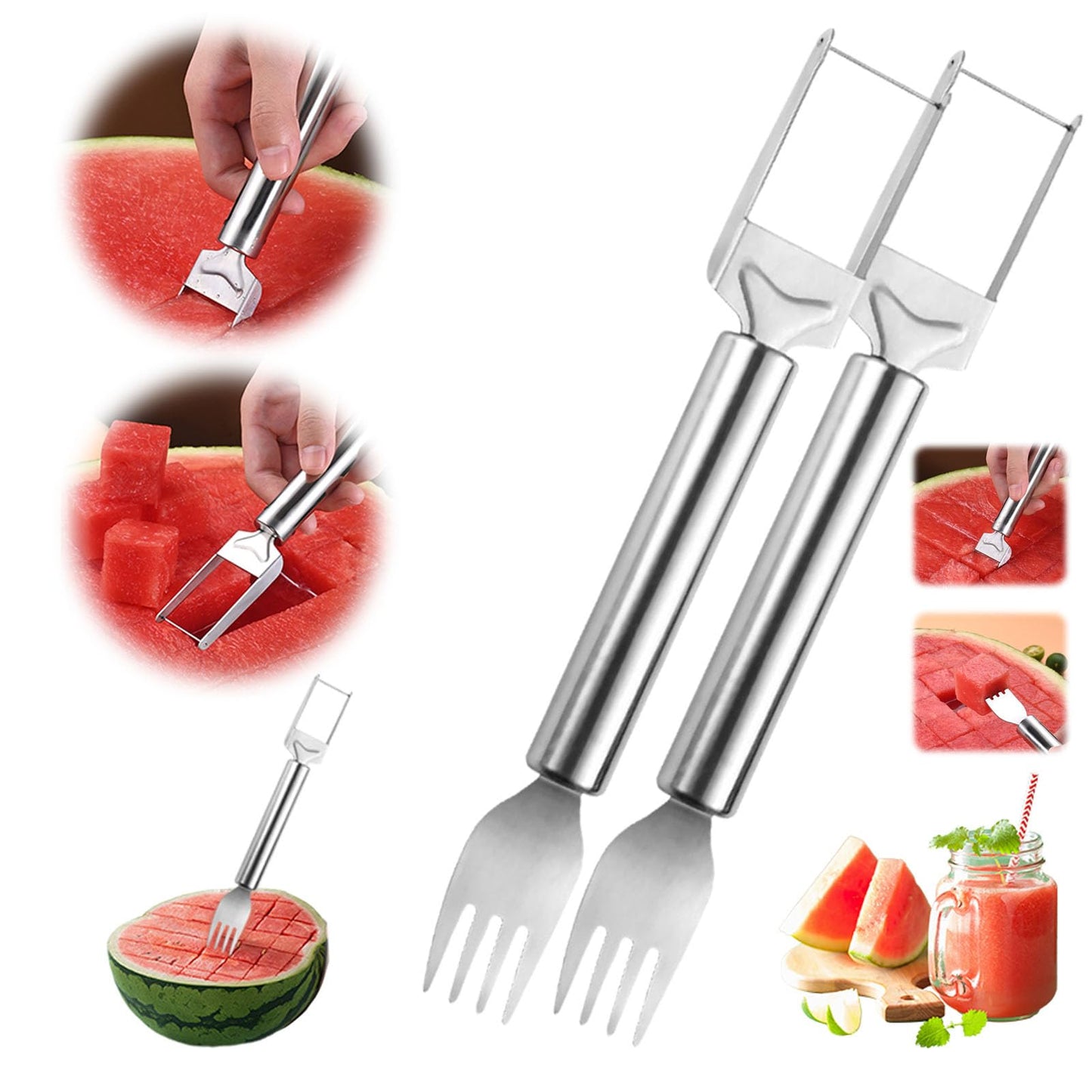 Phonery PureSlice ® Watermelon Slicer Forks-Getphonery