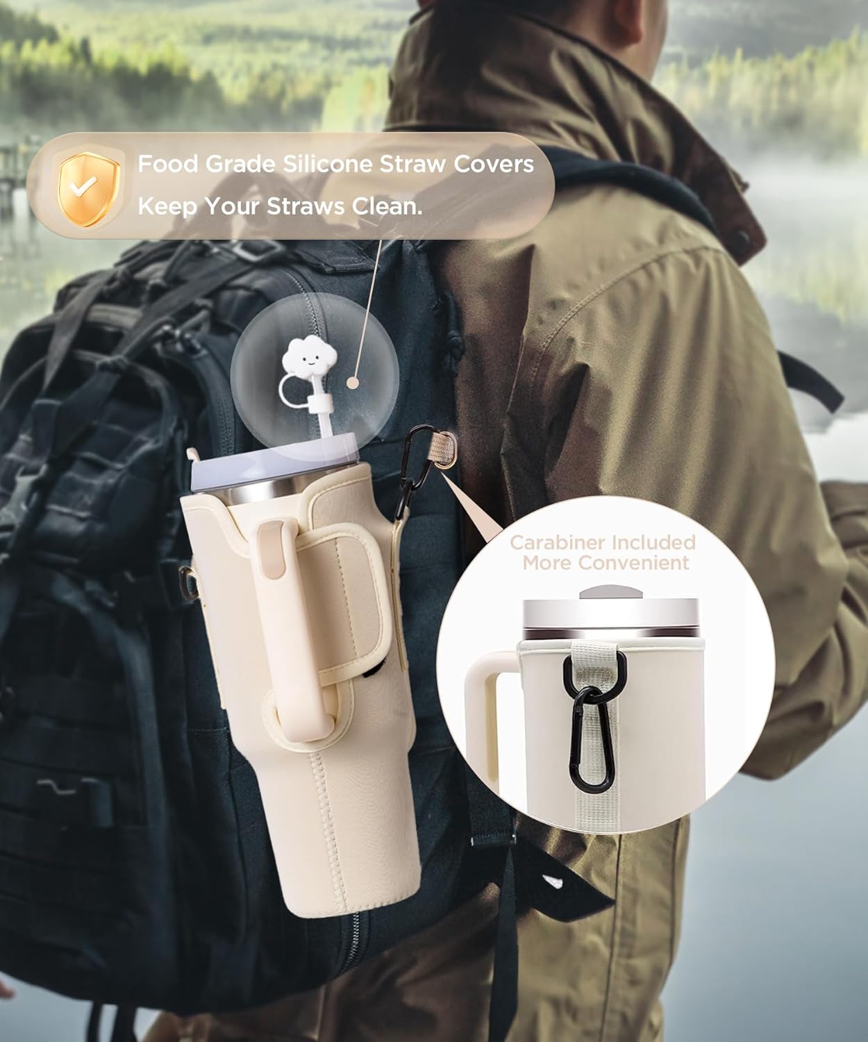 Phonery TumblerGuard ® Cup Holder for Stanley Tumbler-Getphonery