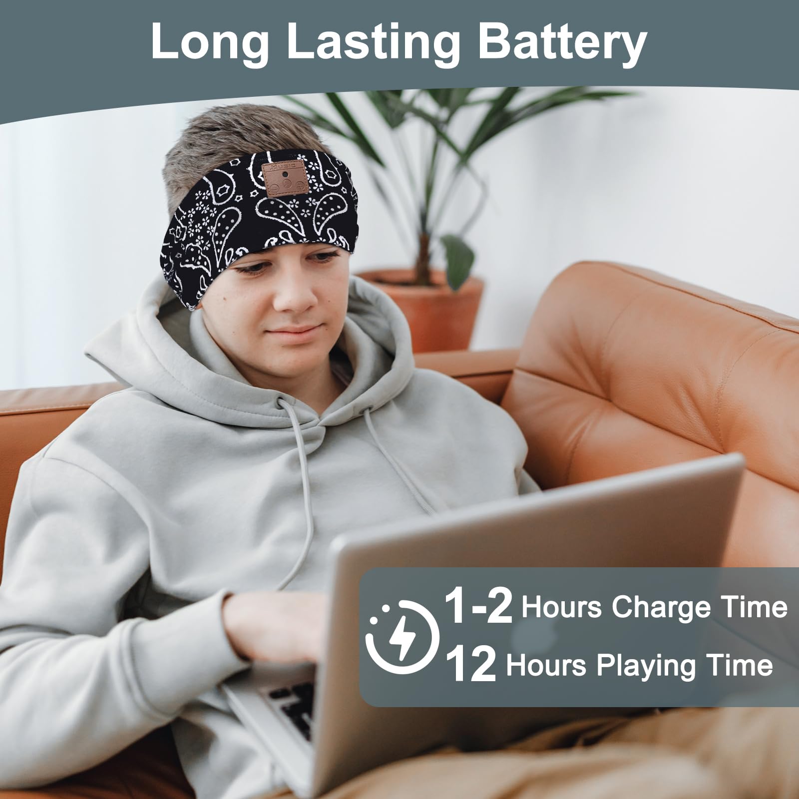 Phonery DreamTunes ® Bluetooth Sleeping Headband 2-Pack-Getphonery