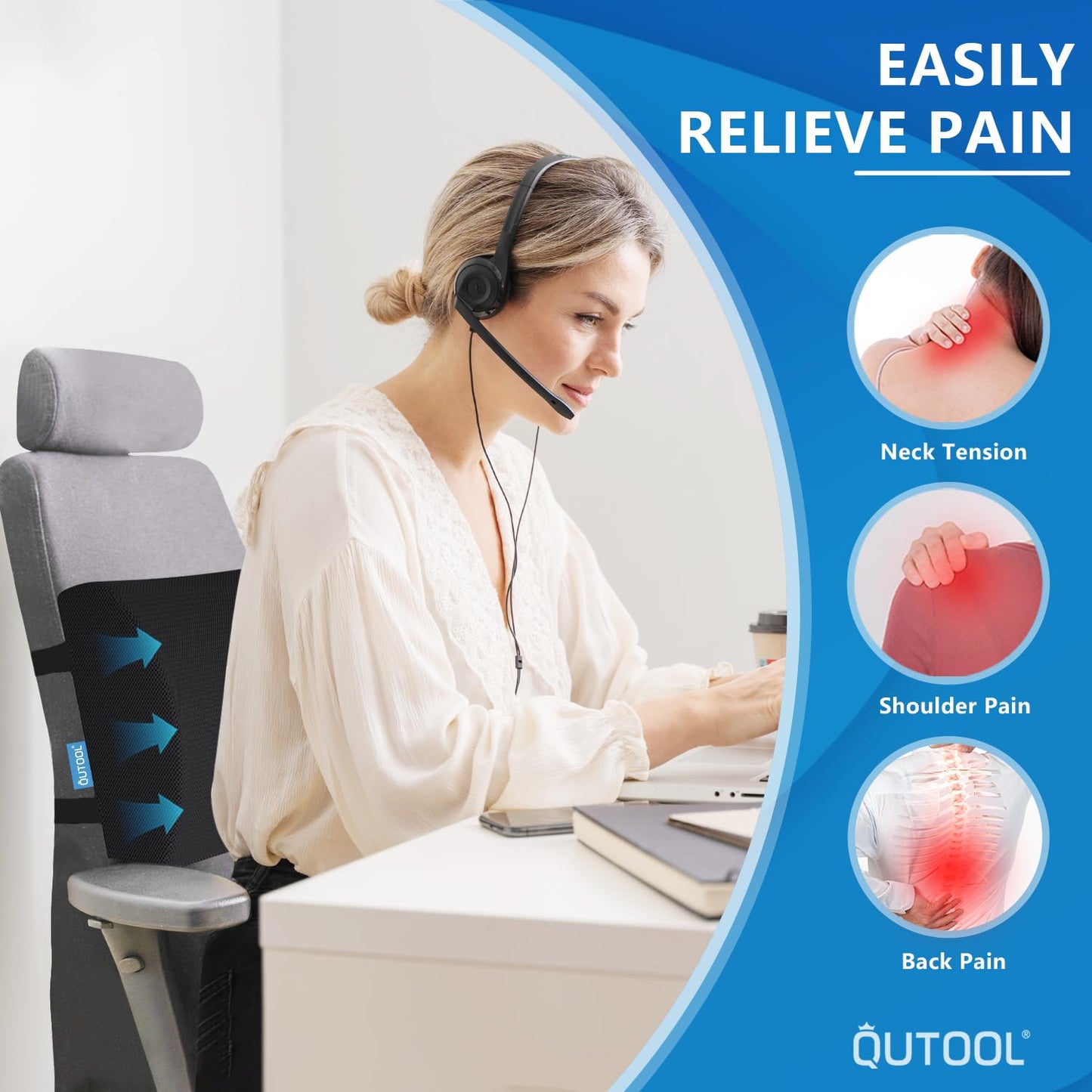 Phonery ComfyBack ® Lumbar Support Pillow
